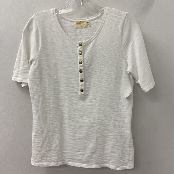 NATION WOMEN'S TOP white M