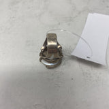 925 WOMEN'S RING white silver 8.5