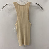ZARA WOMEN'S TOP beige S