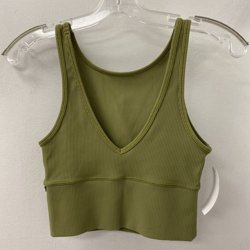 LULULEMON WOMEN'S ACTIVE BRA green XS/S
