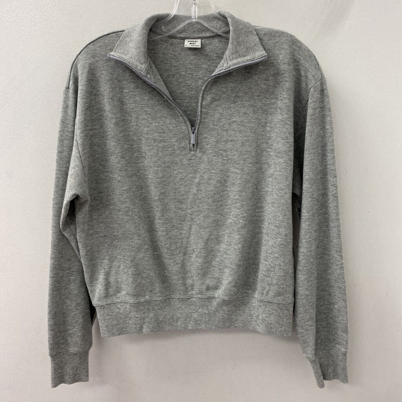 SUNDAY BEST WOMEN'S SWEATER grey S