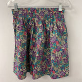 LONDON JEAN WOMEN'S SKIRT purple floral XS