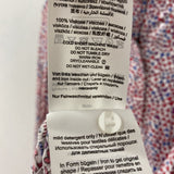 OLSEN WOMEN'S DRESS red purple blue mix 12