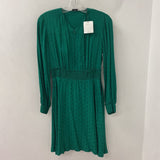 SANDRO WOMEN'S DRESS green S/36