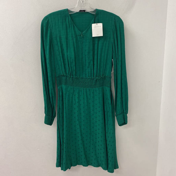SANDRO WOMEN'S DRESS green S/36