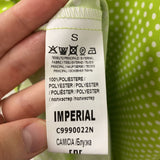 IMPERIAL WOMEN'S BLOUSE/SHIRT lime white S