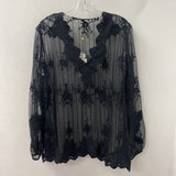 KOBI HALPERIN WOMEN'S TOP black XL