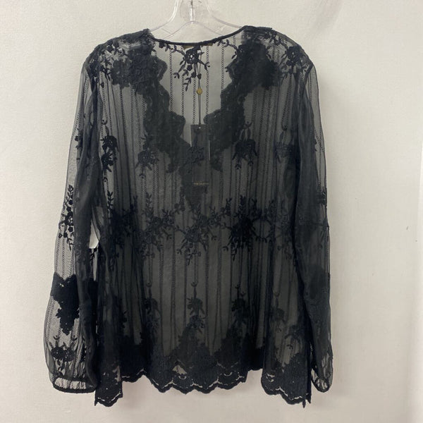 KOBI HALPERIN WOMEN'S TOP black XL