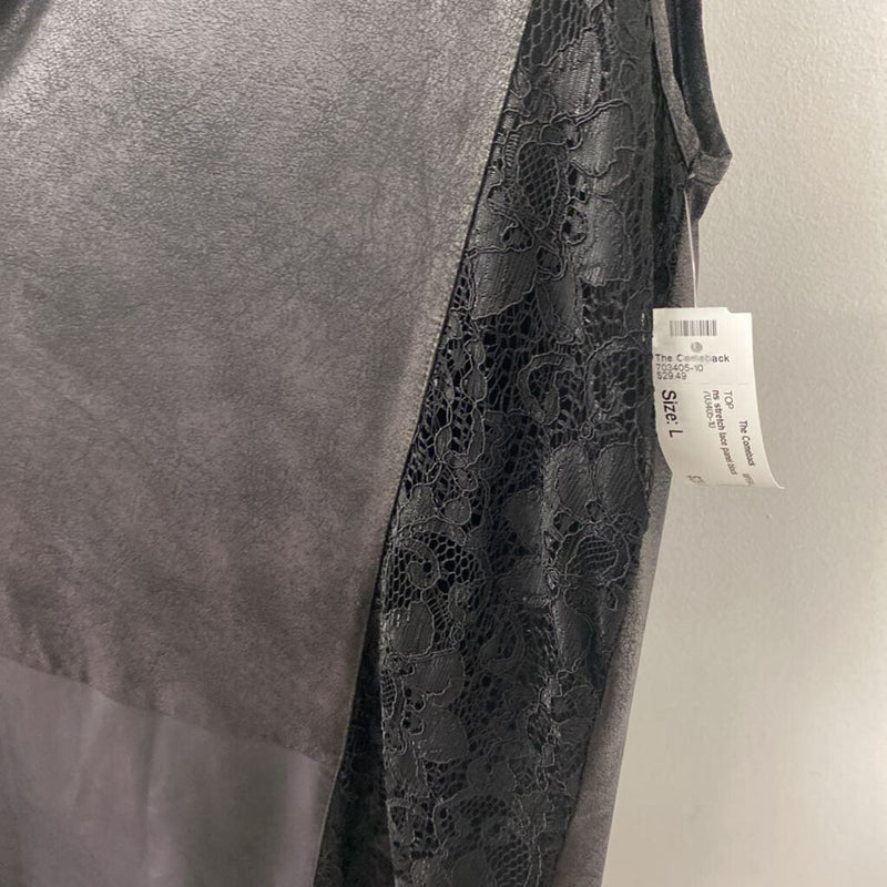 IMPERIAL WOMEN'S TOP black L