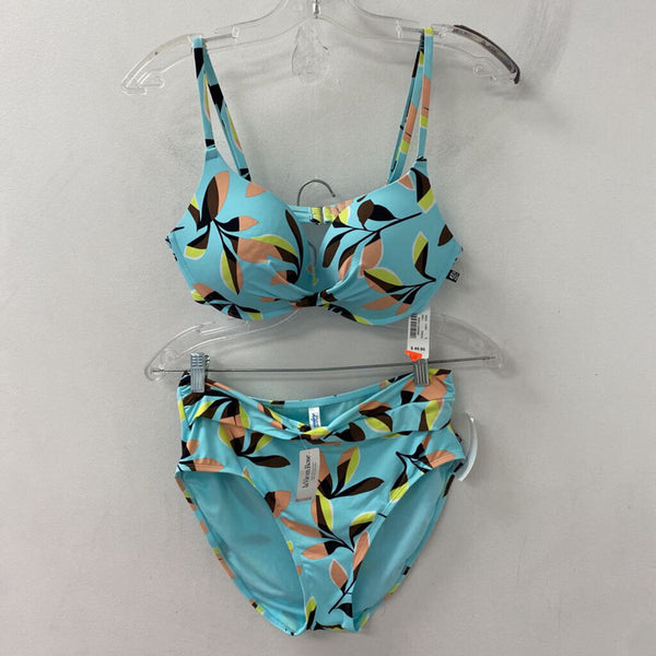 LA VIE EN ROSE WOMEN'S ACTIVE SWIM blue mix M/L