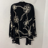 WOMEN'S CARDIGAN black cream mix 2X