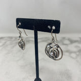 925 WOMEN'S EARRINGS silver white