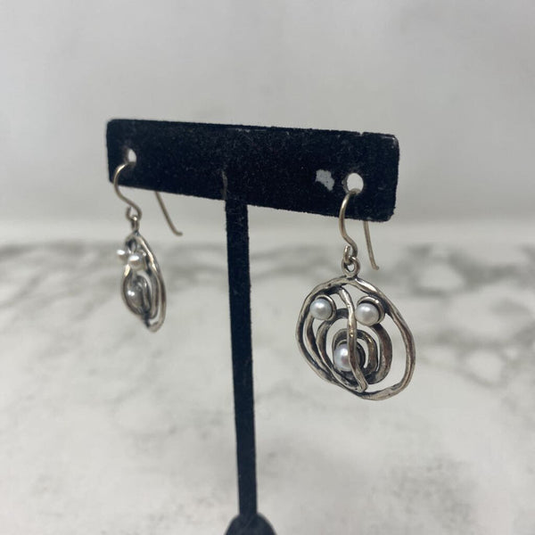 925 WOMEN'S EARRINGS silver white