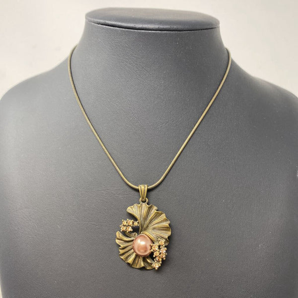 WOMEN'S NECKLACE bronze pink