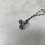 925 WOMEN'S RING silver grey 7