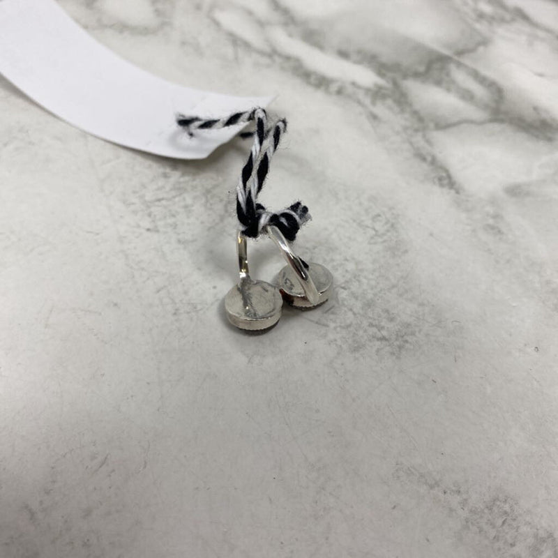 925 WOMEN'S RING silver grey 7