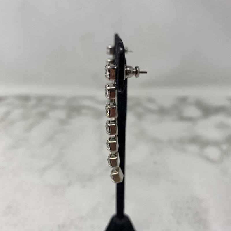WOMEN'S EARRINGS clear silver