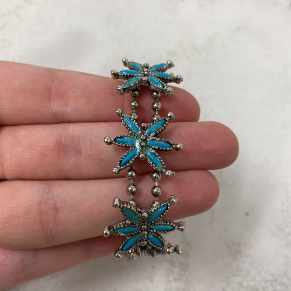 WOMEN'S BRACELET silver turquoise