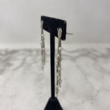 WOMEN'S EARRINGS silver white