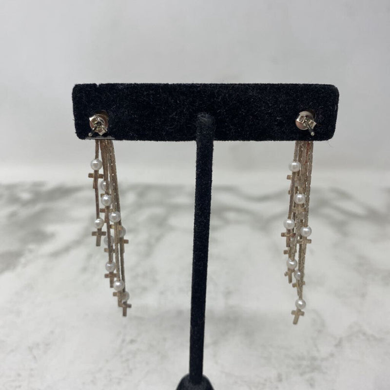 WOMEN'S EARRINGS silver white