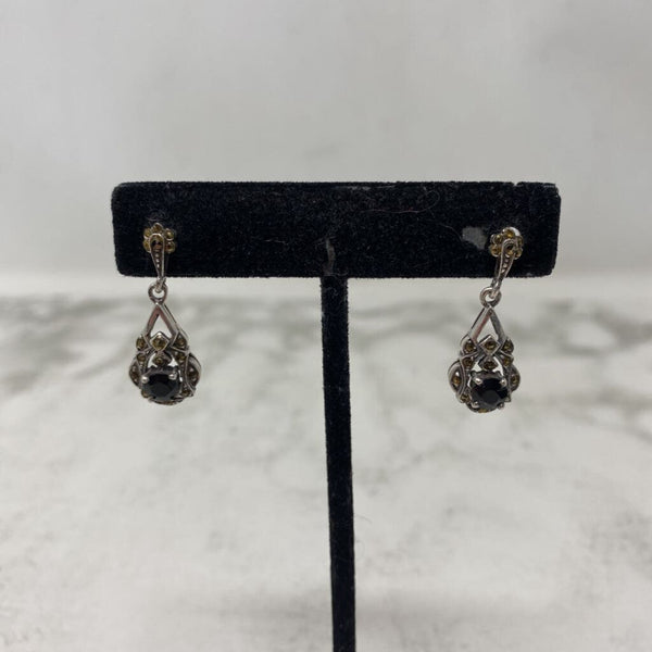 WOMEN'S EARRINGS silver black