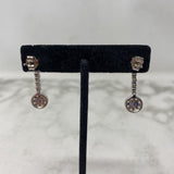 925 WOMEN'S EARRINGS clear blue