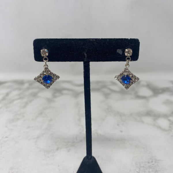 WOMEN'S EARRINGS blue clear