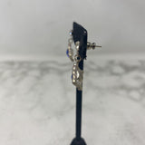 WOMEN'S EARRINGS blue clear