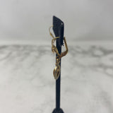 WOMEN'S EARRINGS gold brown