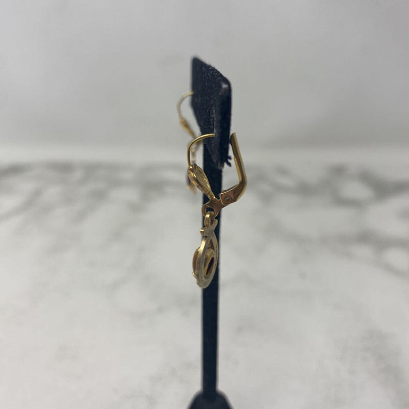 WOMEN'S EARRINGS gold brown