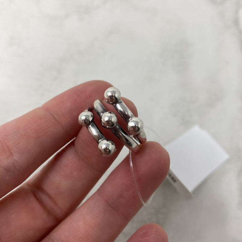 925 WOMEN'S RING silver 8.5