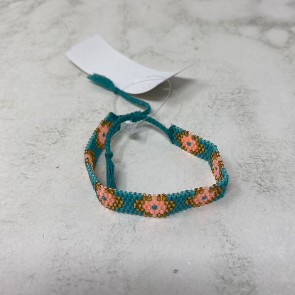 WOMEN'S BRACELET aqua orange