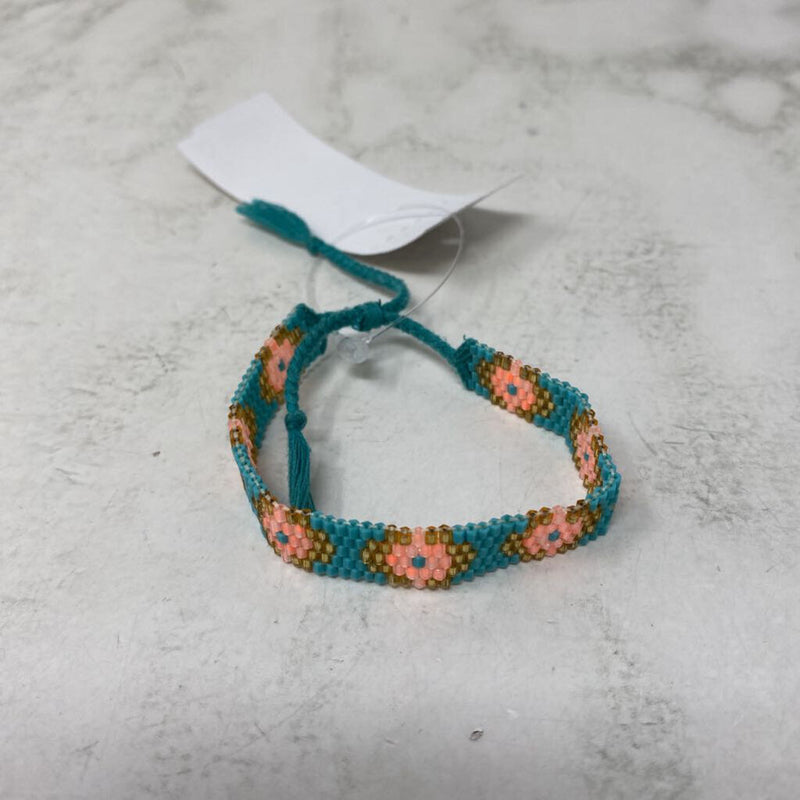 WOMEN'S BRACELET aqua orange