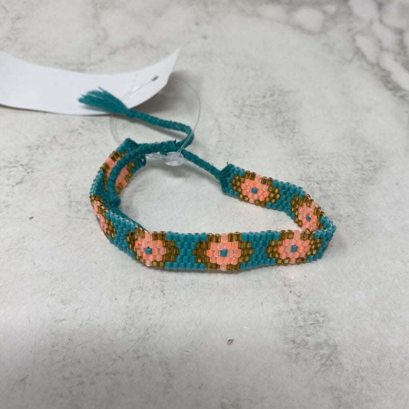 WOMEN'S BRACELET aqua orange