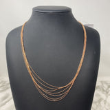 925 WOMEN'S NECKLACE rose gold