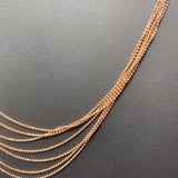 925 WOMEN'S NECKLACE rose gold