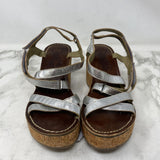 FLY LONDON WOMEN'S SANDALS silver 38