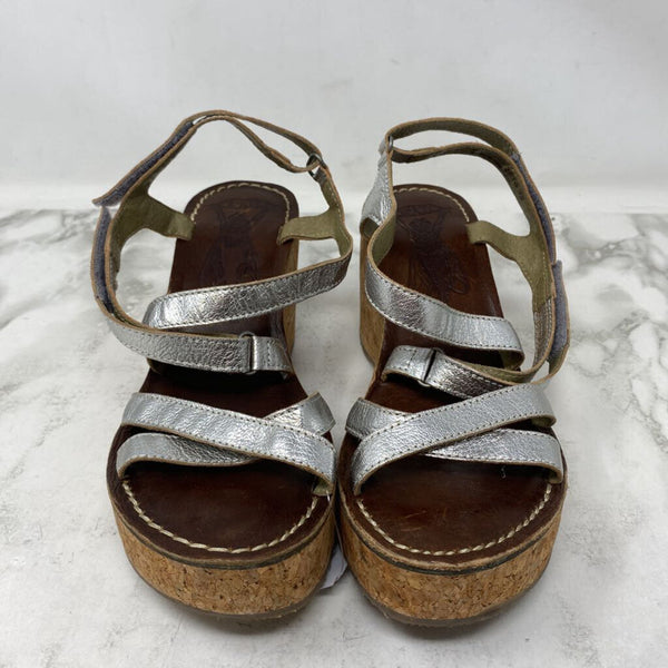FLY LONDON WOMEN'S SANDALS silver 38