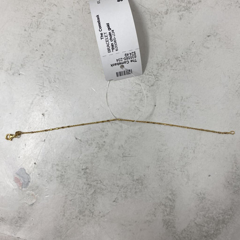 925 WOMEN'S BRACELET gold