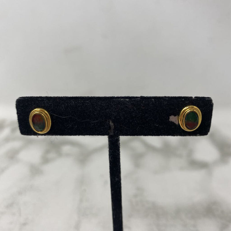 925 WOMEN'S EARRINGS gold green red