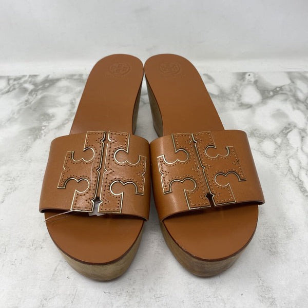 TORY BURCH WOMEN'S HEELS tan 9