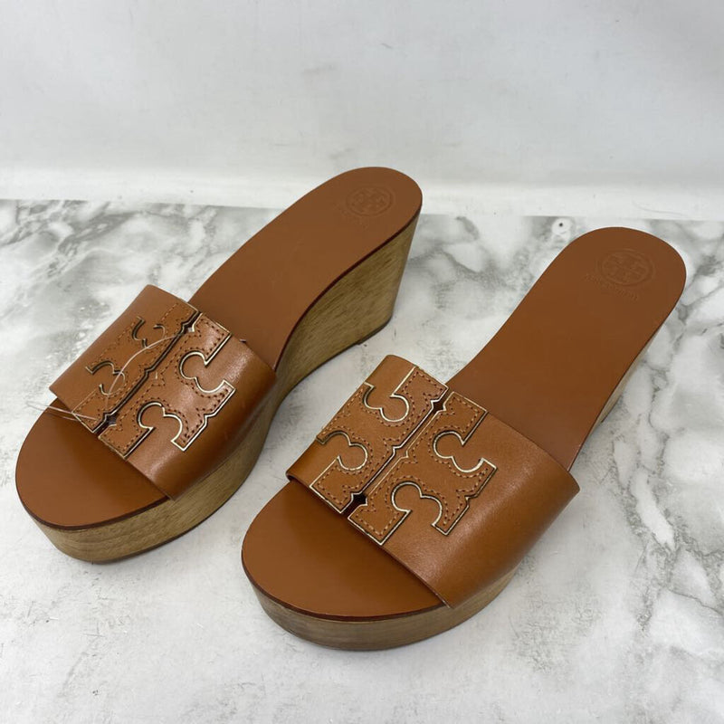TORY BURCH WOMEN'S HEELS tan 9