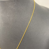 925 WOMEN'S NECKLACE gold multi