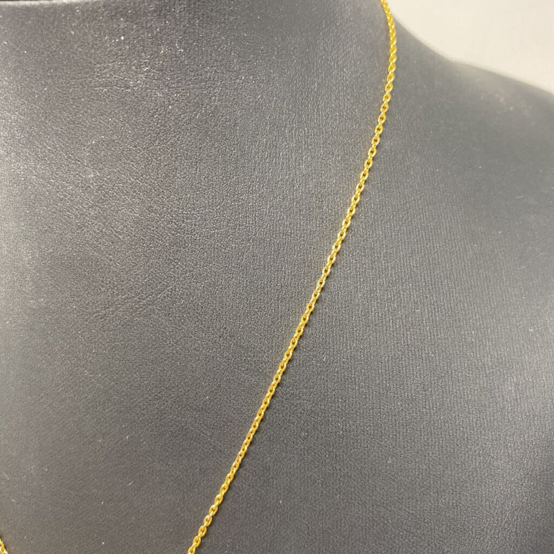 925 WOMEN'S NECKLACE gold multi