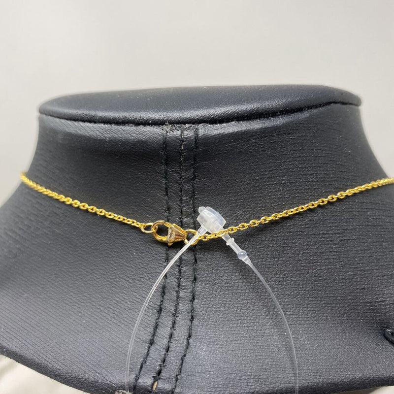 925 WOMEN'S NECKLACE gold multi