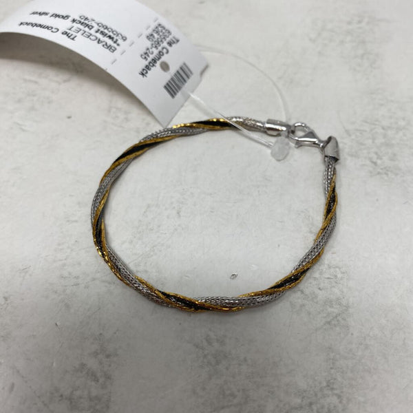 925 WOMEN'S BRACELET black gold silver