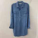 STANDARD GRACE WOMEN'S DRESS denim-blue L