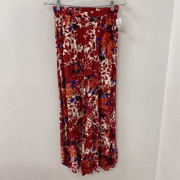 FREE PEOPLE WOMEN'S PANTS red white blue XS