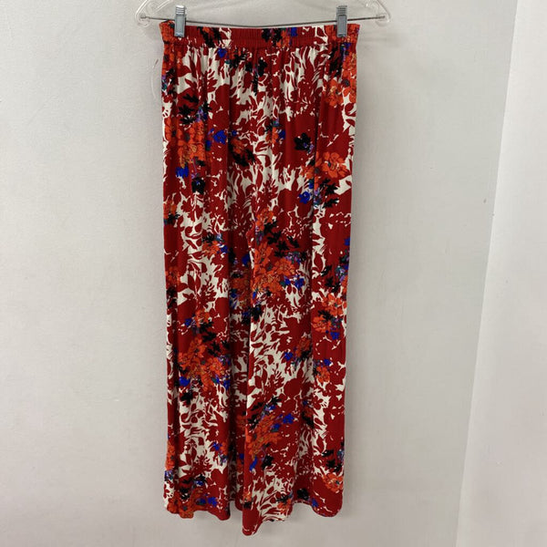 FREE PEOPLE WOMEN'S PANTS red white blue XS