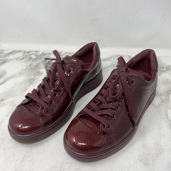 ECCO WOMEN'S SNEAKERS burgundy 36